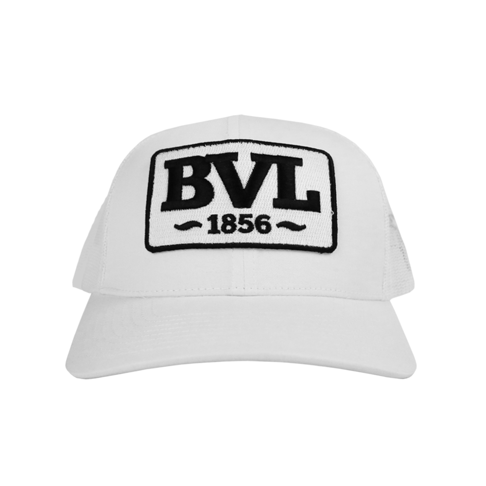 PATCH HAT - BVL - WHITE/WHITE