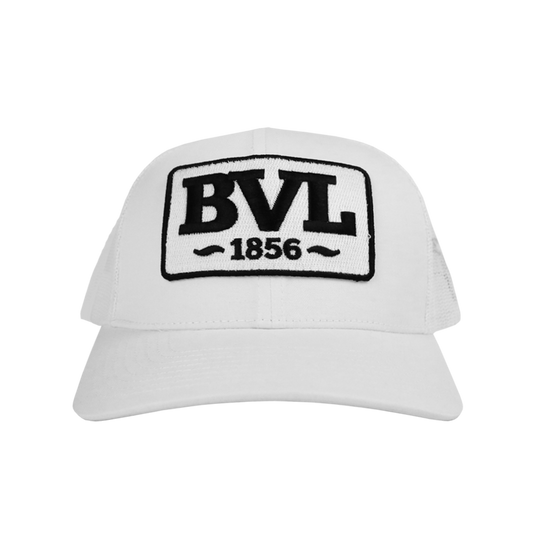 PATCH HAT - BVL - WHITE/WHITE