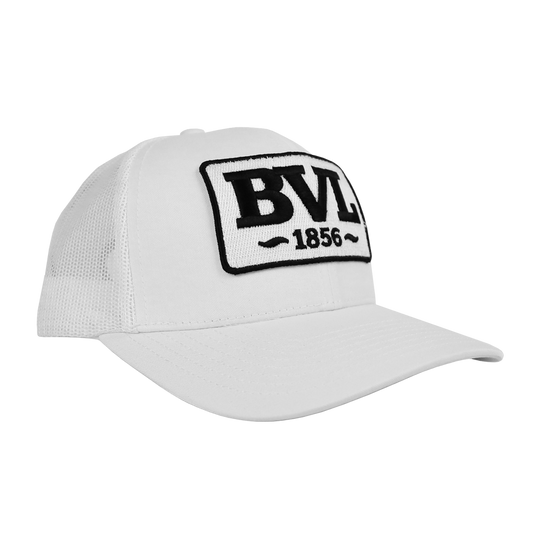 PATCH HAT - BVL - WHITE/WHITE