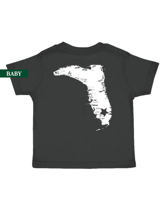 HEATHER CHARCOAL BABY S/S