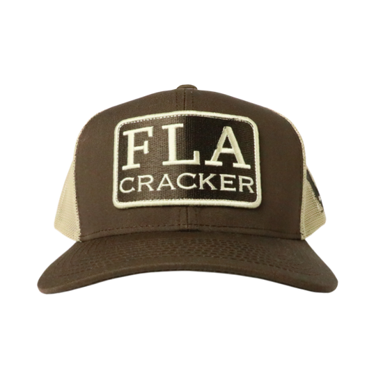 FLA PATCH TRUCKER - BROWN/KHAKI