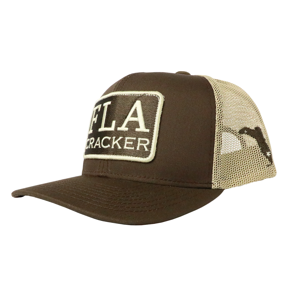 FLA PATCH TRUCKER - BROWN/KHAKI