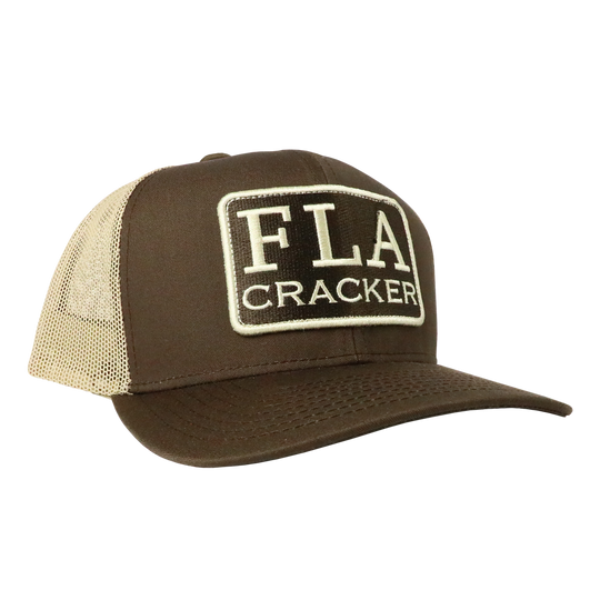 FLA PATCH TRUCKER - BROWN/KHAKI