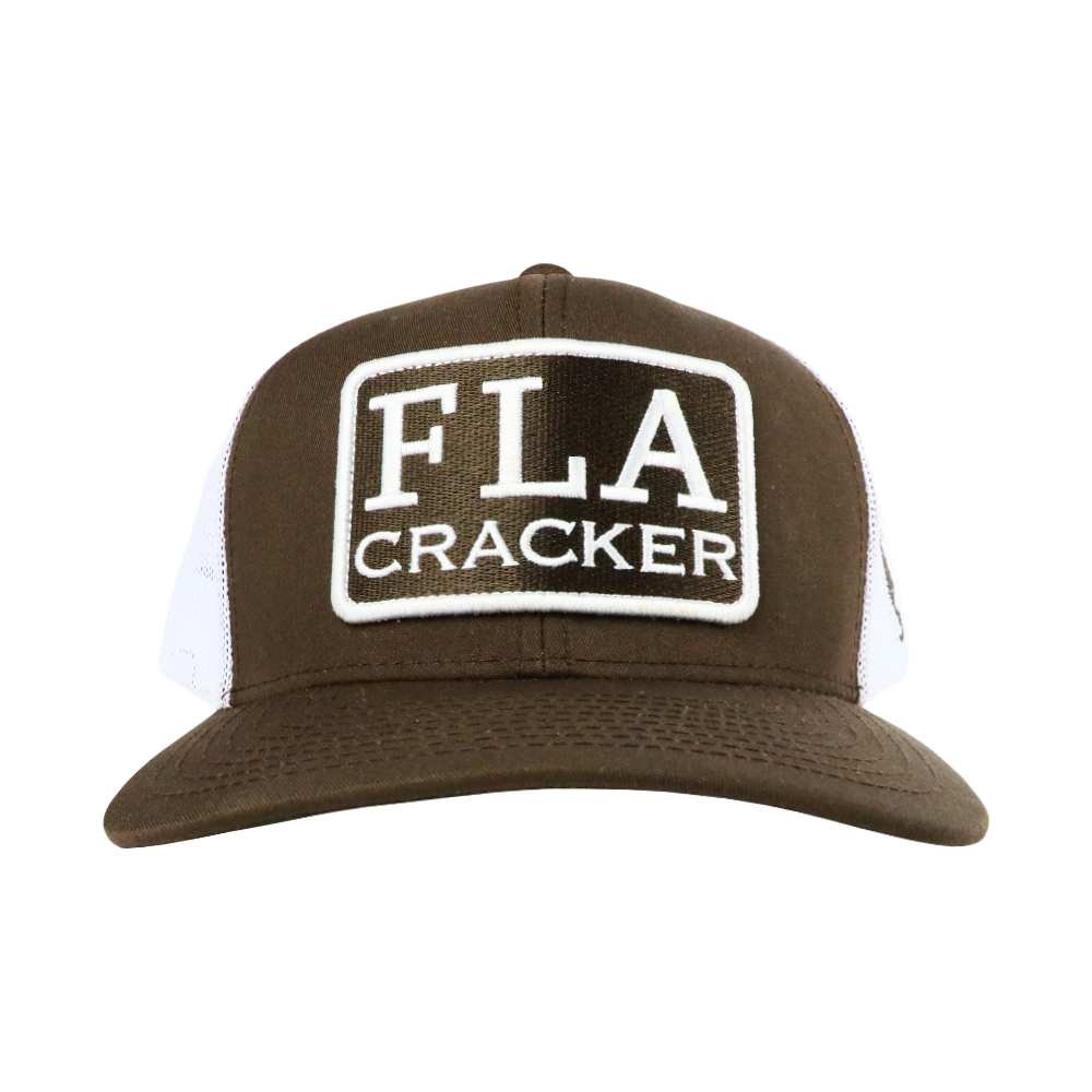 FLA PATCH TRUCKER - BROWN/WHITE