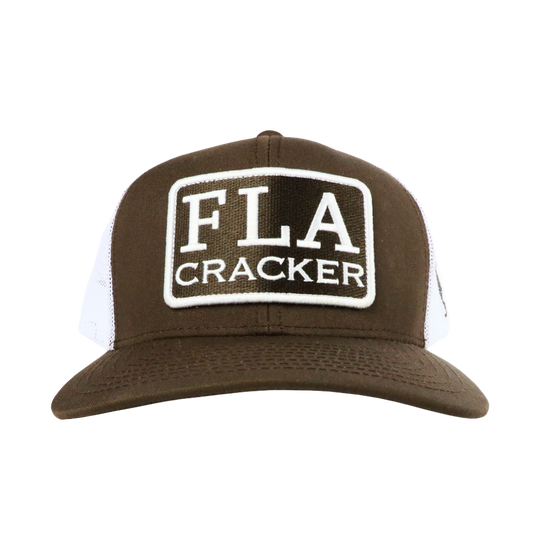 FLA PATCH TRUCKER - BROWN/WHITE