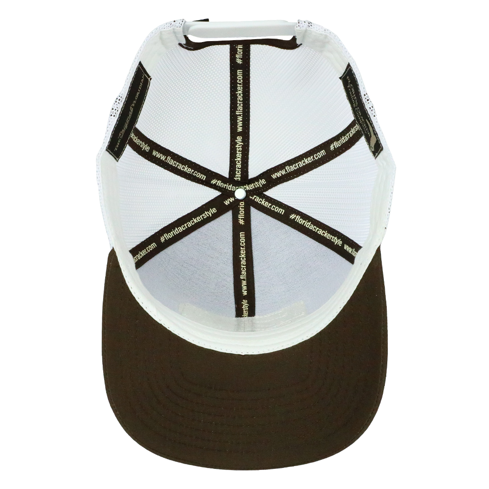 FLA PATCH TRUCKER - BROWN/WHITE