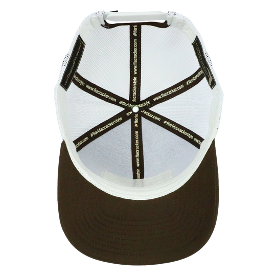 FLA PATCH TRUCKER - BROWN/WHITE