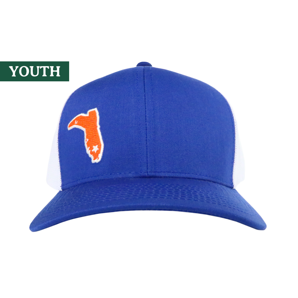 YOUTH BLUE & ORANGE TRUCKER