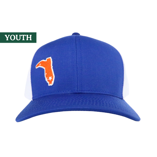 YOUTH BLUE & ORANGE TRUCKER