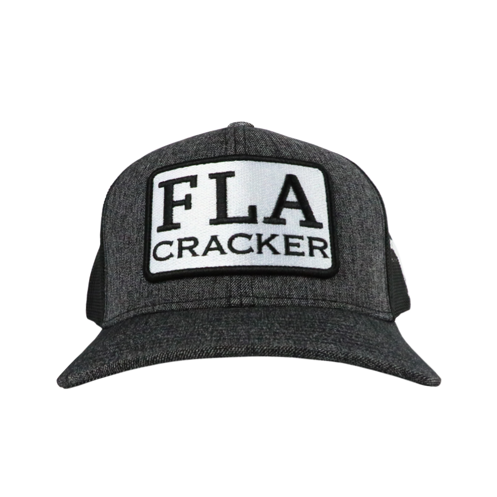 FLA PATCH TRUCKER - BLACK HEATHER/BLACK