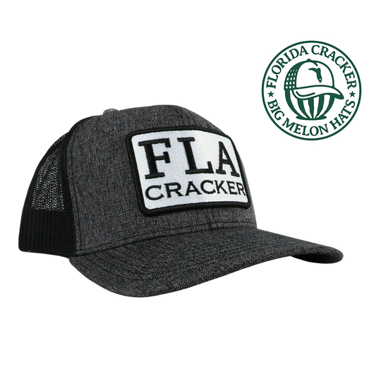 BIG MELON XL FLA PATCH - HEATHER BLACK/BLACK