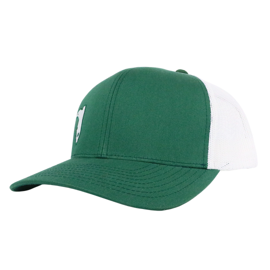 BIG MELON- XL GREEN/WHITE HAT