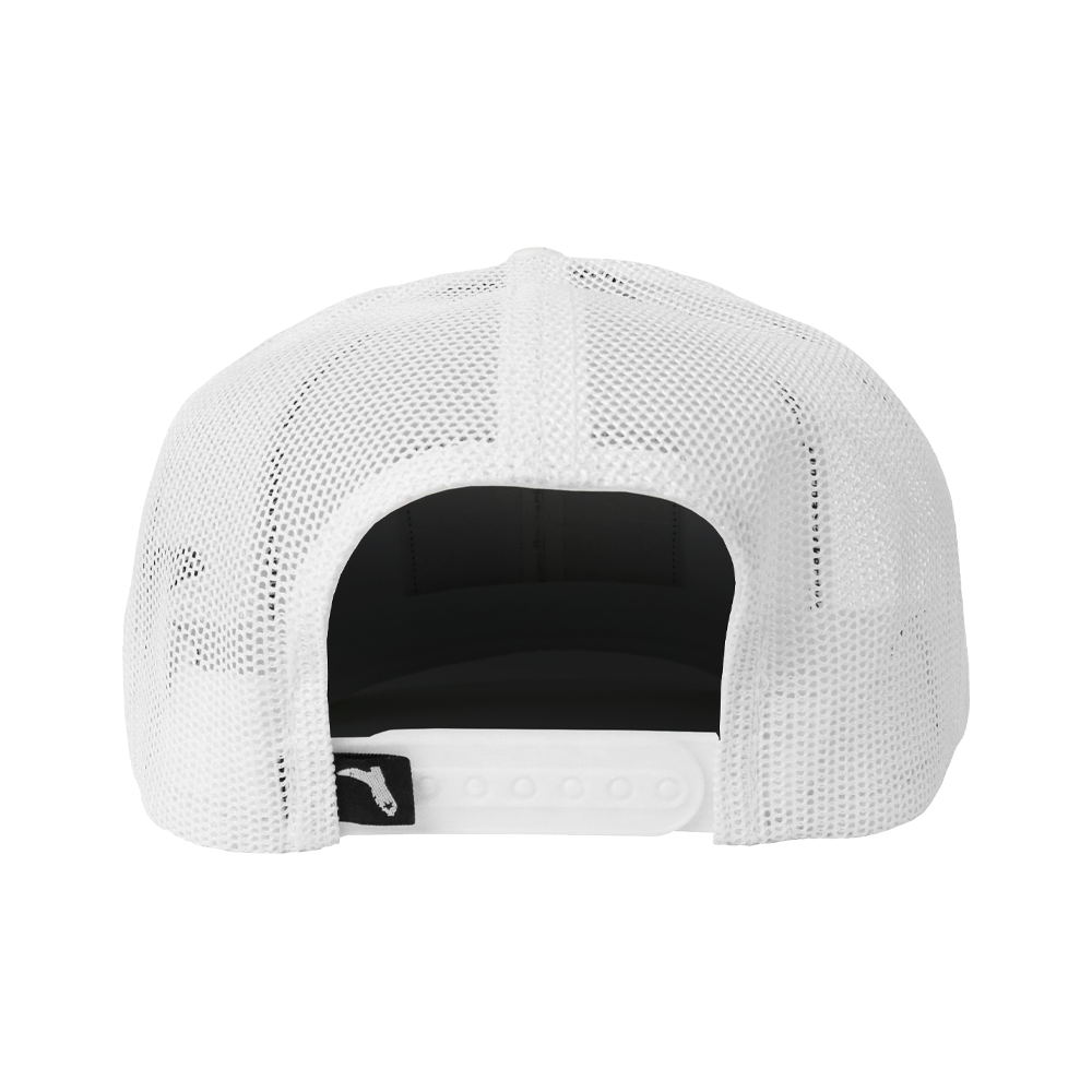 BIG MELON XL FLA PATCH - WHITE/WHITE