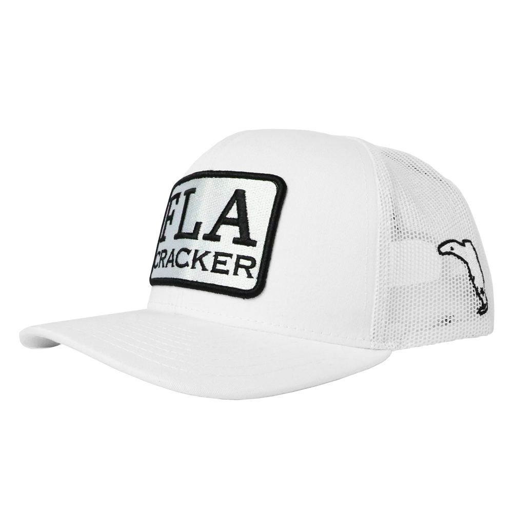 BIG MELON XL FLA PATCH - WHITE/WHITE