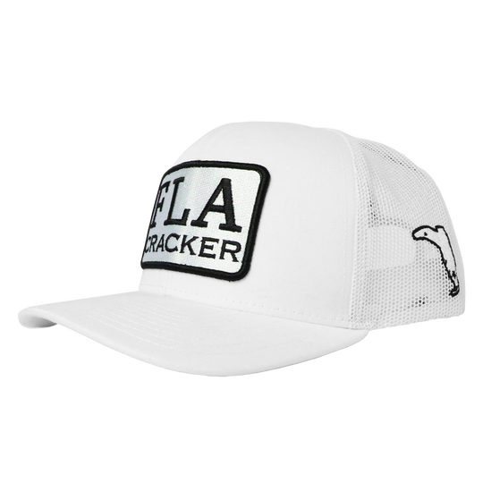 BIG MELON XL FLA PATCH - WHITE/WHITE