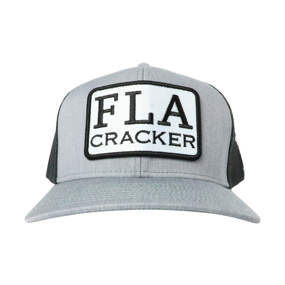 FLA PATCH TRUCKER - HEATHER GRAY/CHARCOAL