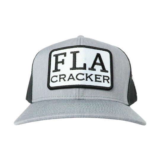 FLA PATCH TRUCKER - HEATHER GRAY/CHARCOAL