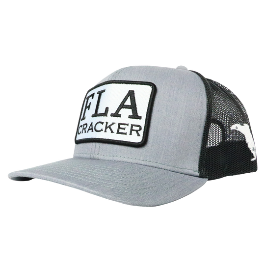 FLA PATCH TRUCKER - HEATHER GRAY/CHARCOAL