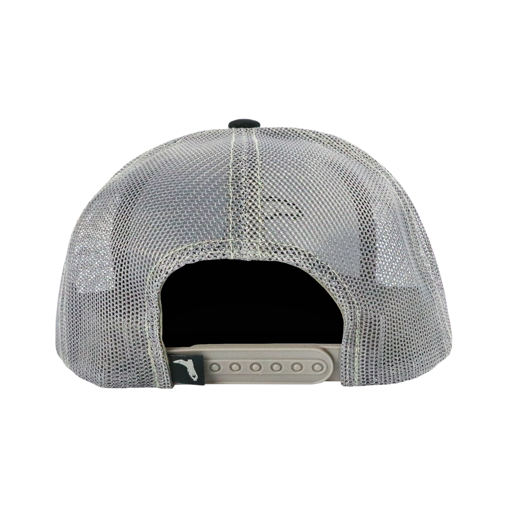 LINEMAN-BLACK /CHARCOAL TRUCKER HAT