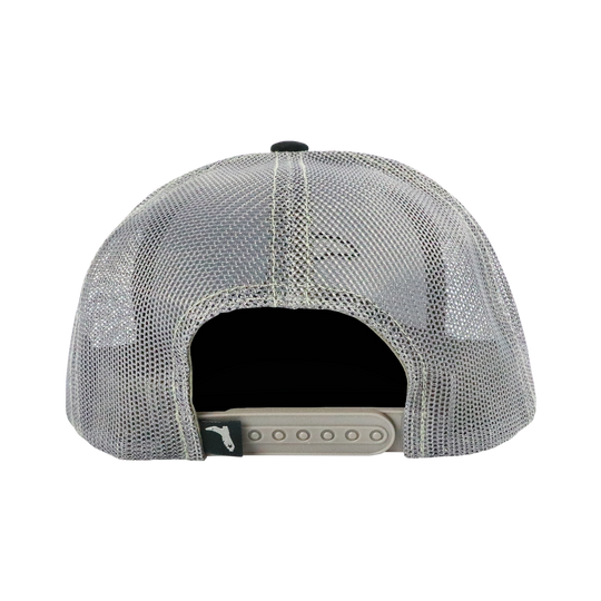 LINEMAN-BLACK /CHARCOAL TRUCKER HAT