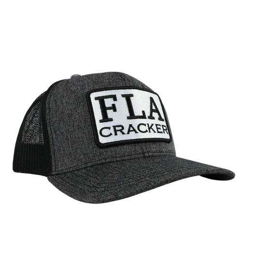 FLA PATCH TRUCKER - BLACK HEATHER/BLACK