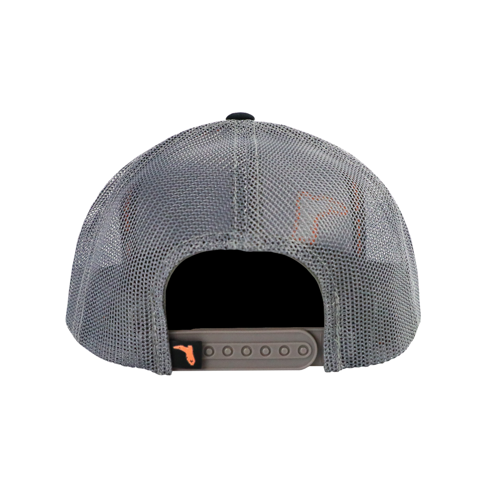 BLACK NEON ORANGE TRUCKER