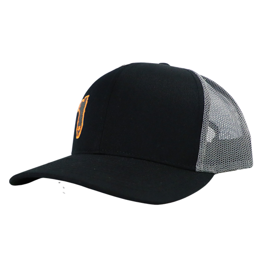 BLACK NEON ORANGE TRUCKER