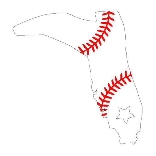 BASEBALL STITCH DECAL