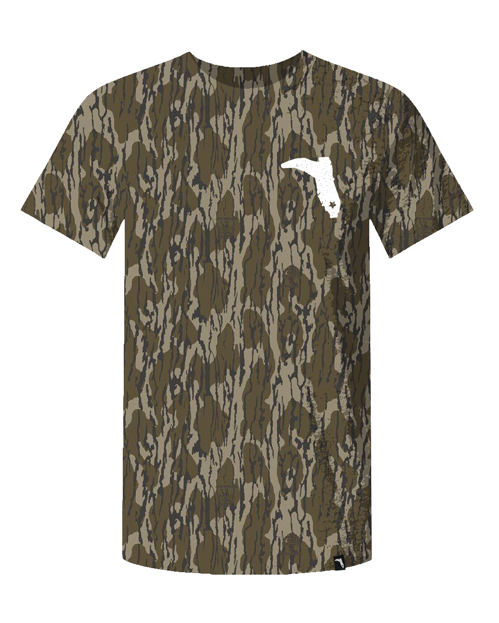 BOTTOMLAND CAMO SHIRT S/S - BADGE