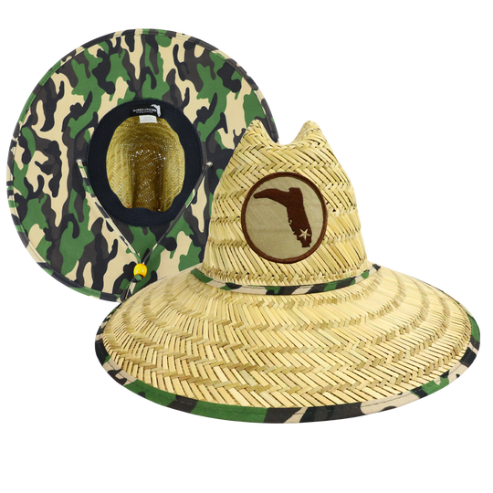 STRAW HAT - CAMO UNDER