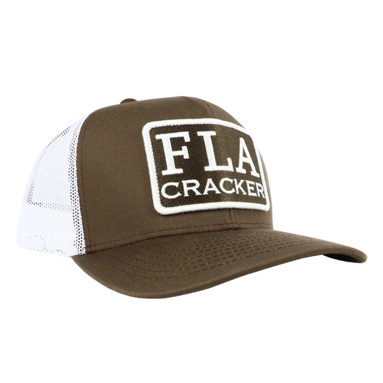 FLA PATCH TRUCKER - BROWN/WHITE