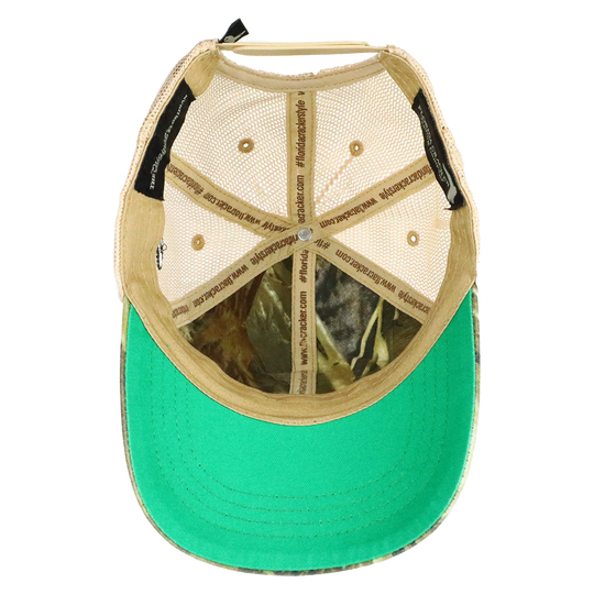 STATE FLAG PATCH CAMO/TAN MESH TRUCKER HAT