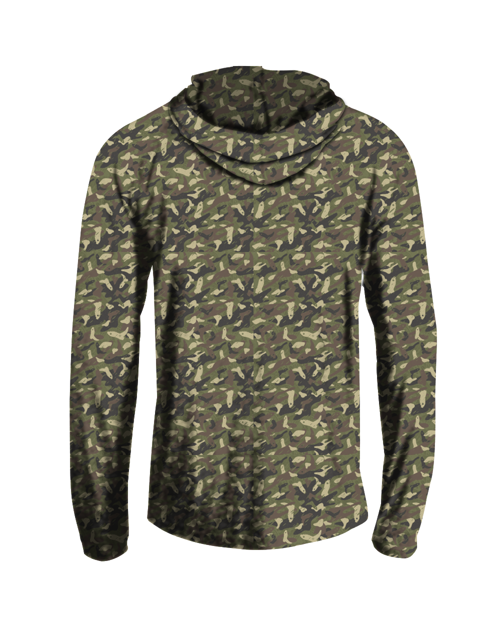 BOOT CAMO HOODED TEE L/S