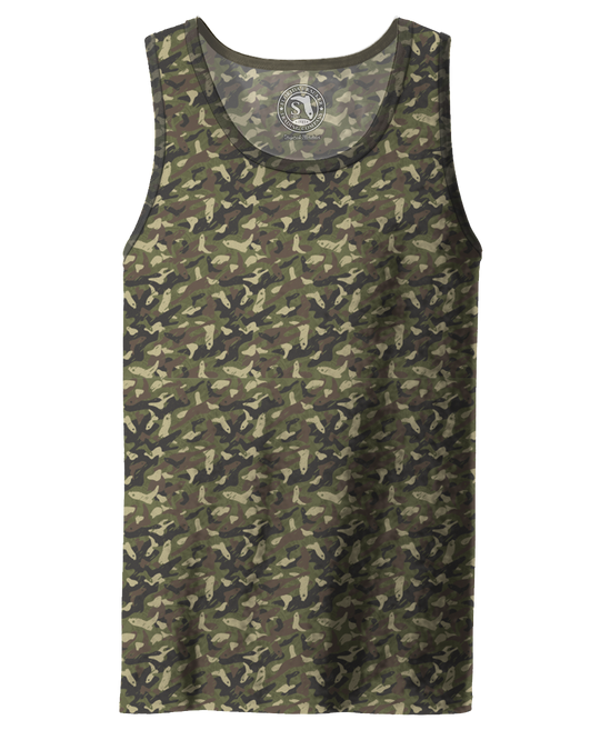 BOOT CAMO WOMEN'S RACER BACK TANK