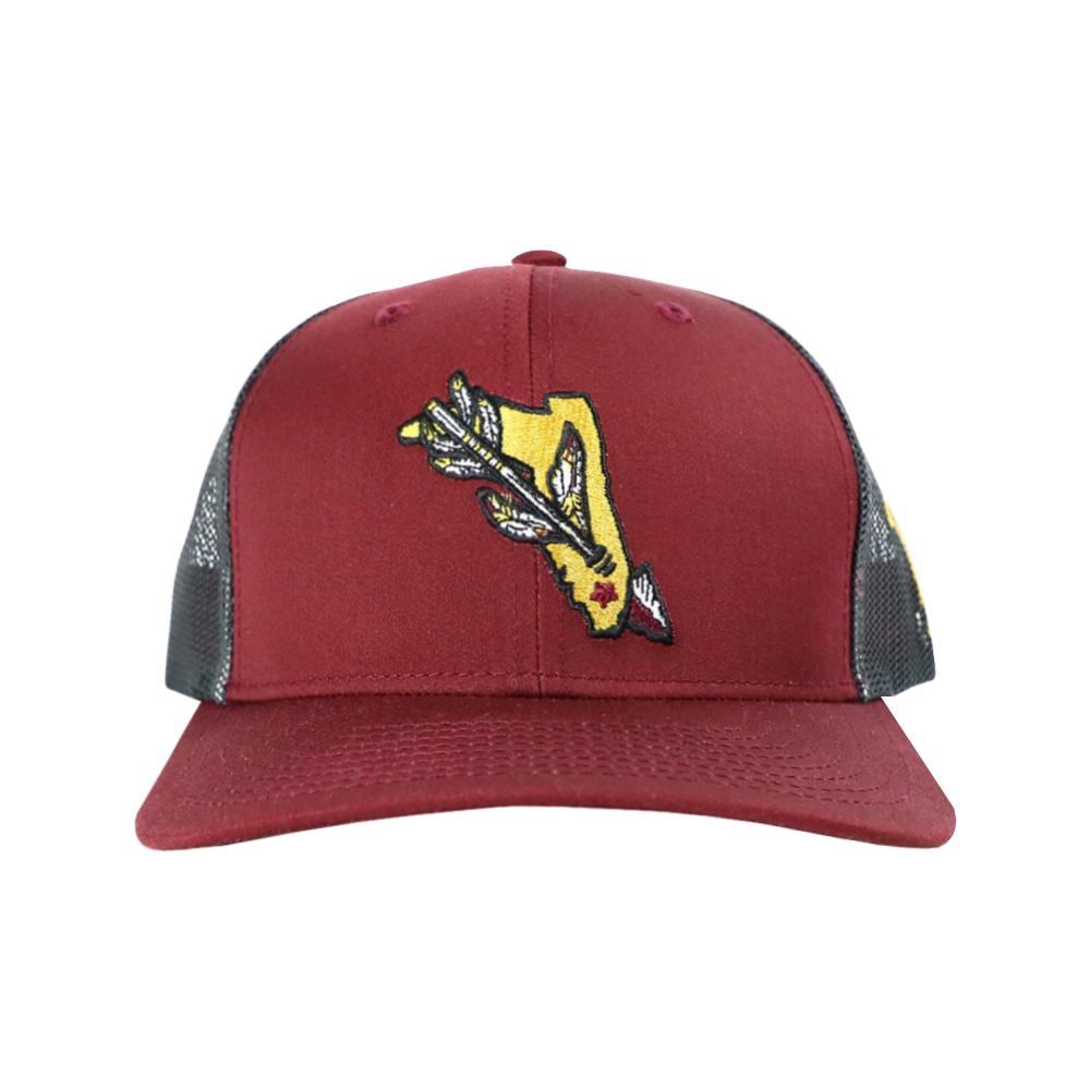 SPEAR TAILGATE SNAPBACK - TALLAHASSEE MAROON/CHARCOAL