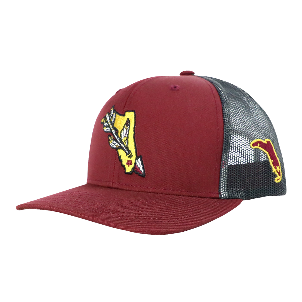 SPEAR TAILGATE SNAPBACK - TALLAHASSEE MAROON/CHARCOAL