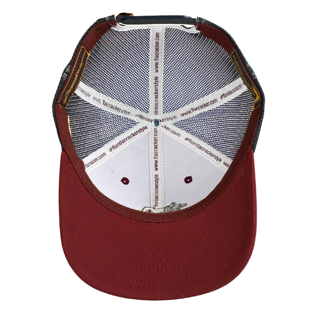 SPEAR TAILGATE SNAPBACK - TALLAHASSEE MAROON/CHARCOAL