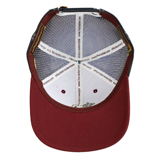 SPEAR TAILGATE SNAPBACK - TALLAHASSEE MAROON/CHARCOAL