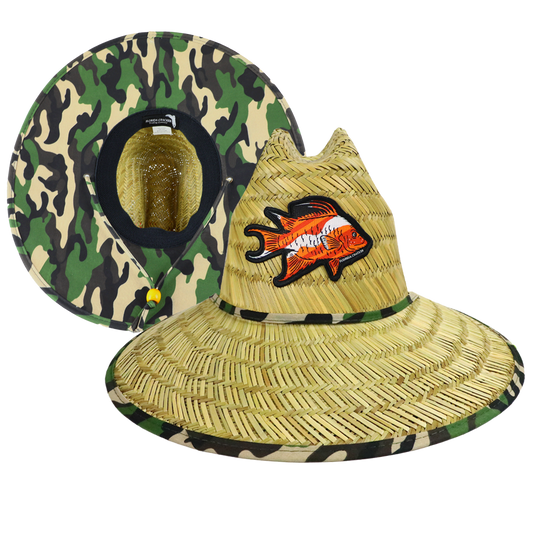 FISH COLLECTION STRAW HAT