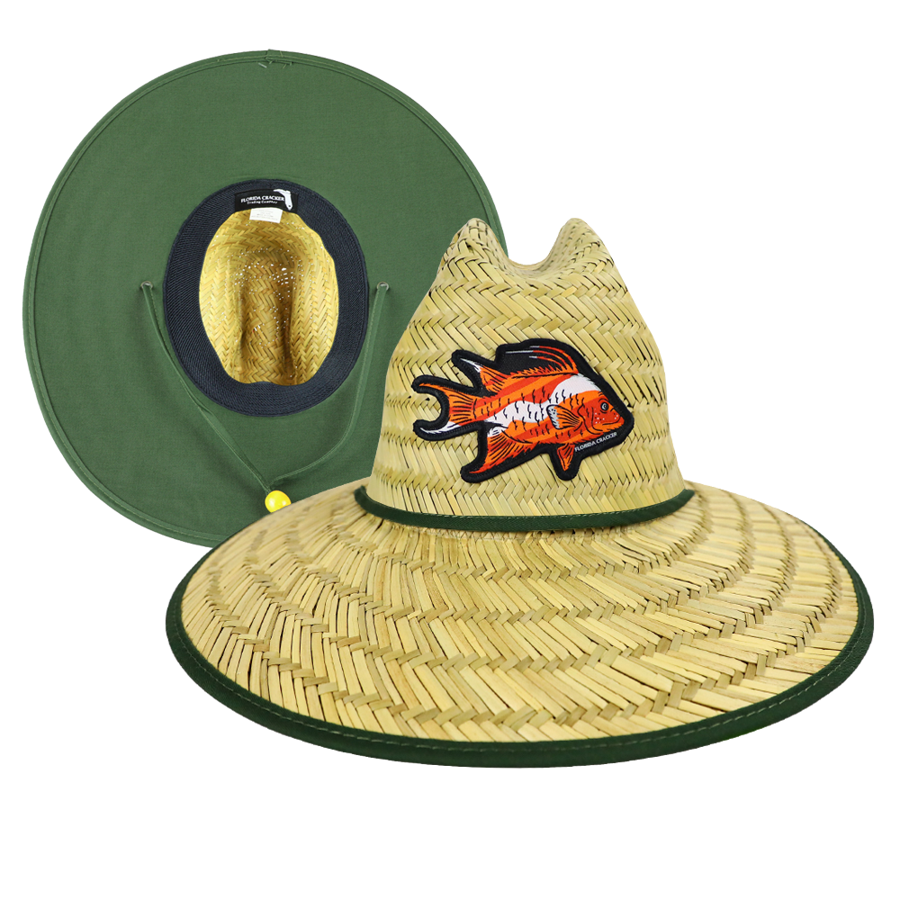 FISH COLLECTION STRAW HAT