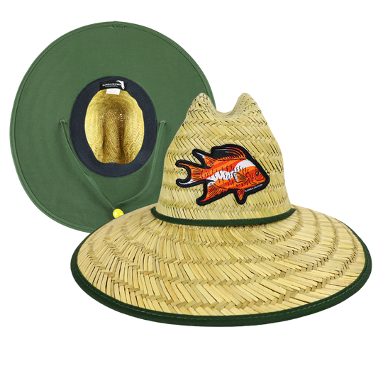 FISH COLLECTION STRAW HAT