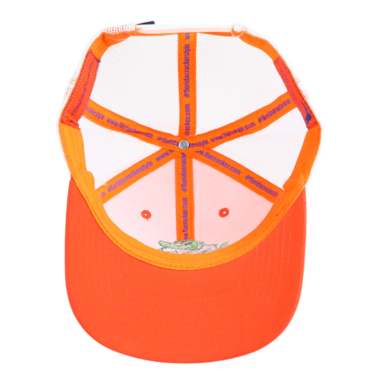 GATOR TAILGATE SNAPBACK - GAINESVILLE ORANGE/WHITE