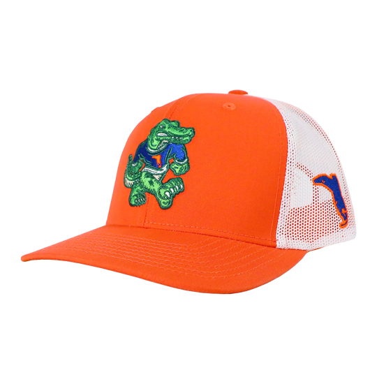 GATOR TAILGATE SNAPBACK - GAINESVILLE ORANGE/WHITE