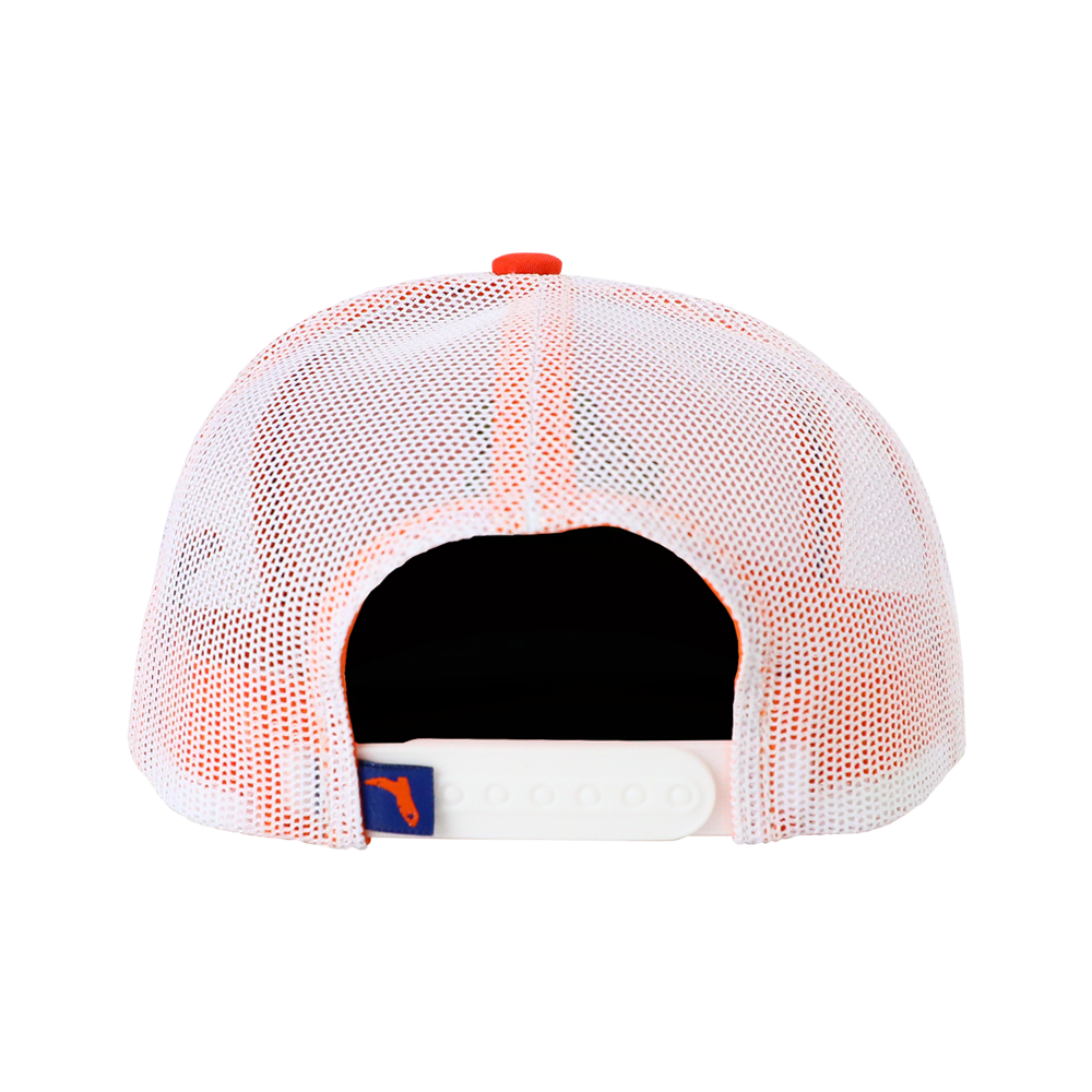 GATOR TAILGATE SNAPBACK - GAINESVILLE ORANGE/WHITE