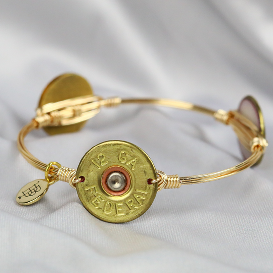 SHOTGUN SHELL BANGLE BRACELET