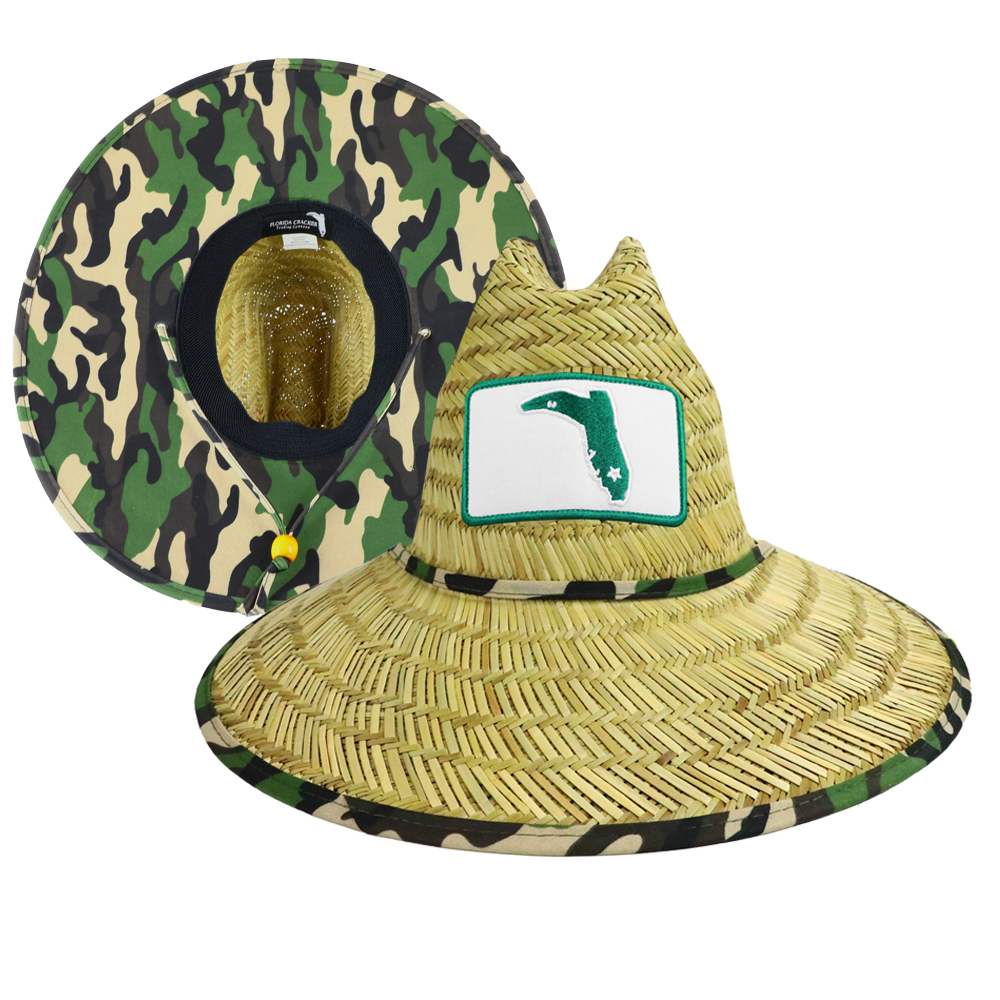 STRAW HAT - CAMO UNDER