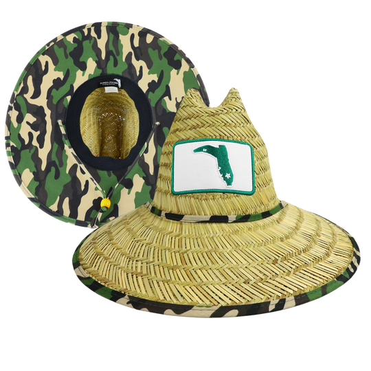 STRAW HAT - CAMO UNDER