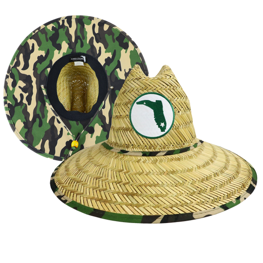 STRAW HAT - CAMO UNDER