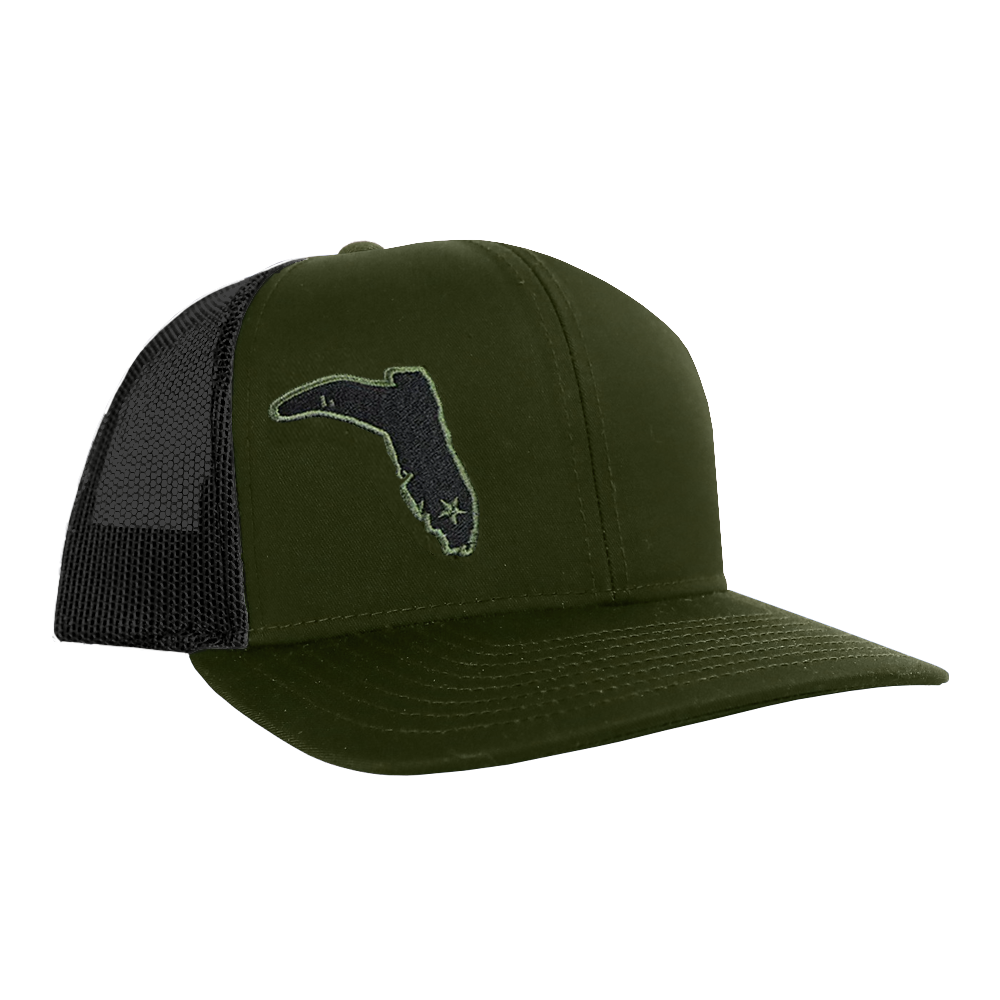 6 PANEL MOSS GREEN/CHARCOAL