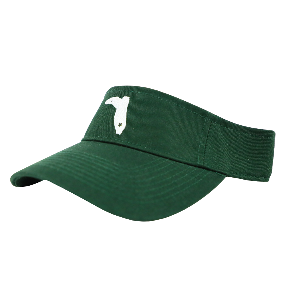 DARK GREEN VISOR